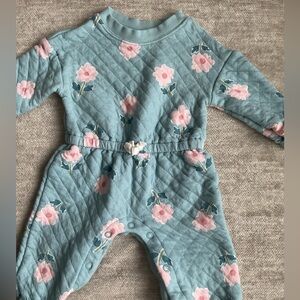 NWOT Carters Quilted Baby Jumpsuit 6M
